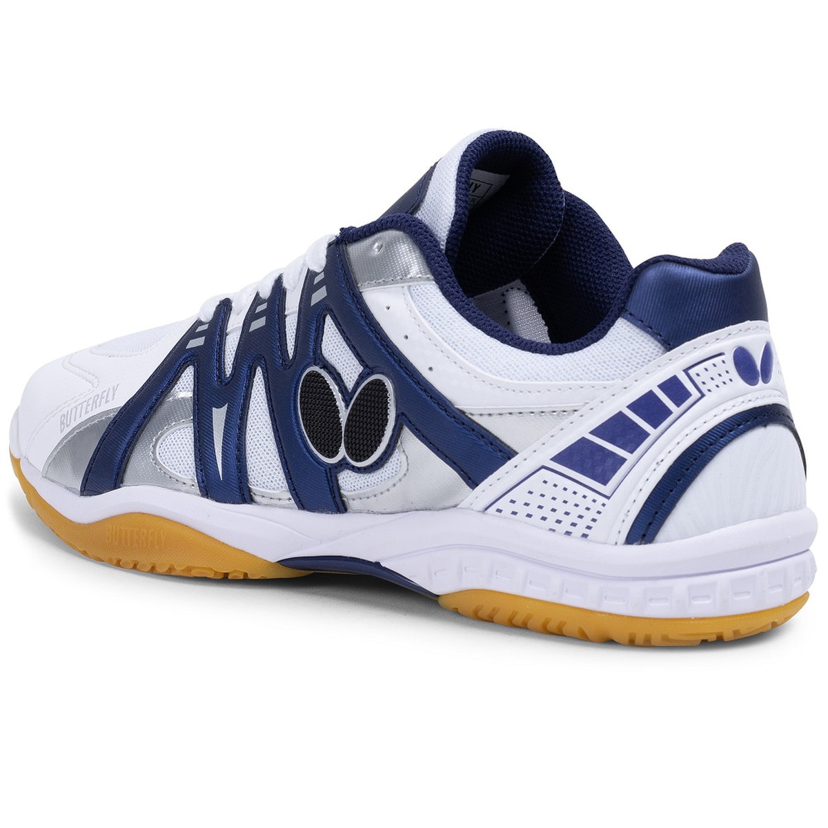 Butterfly Lezoline Nine Shoes: Diagonal Profile of Back of the shoe